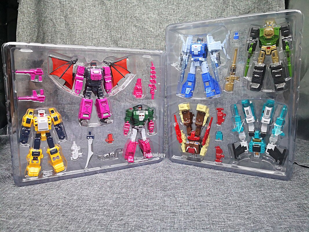 Mech Fans Toys Vecma Head Warriors VS Set of 7 In-Hand Images